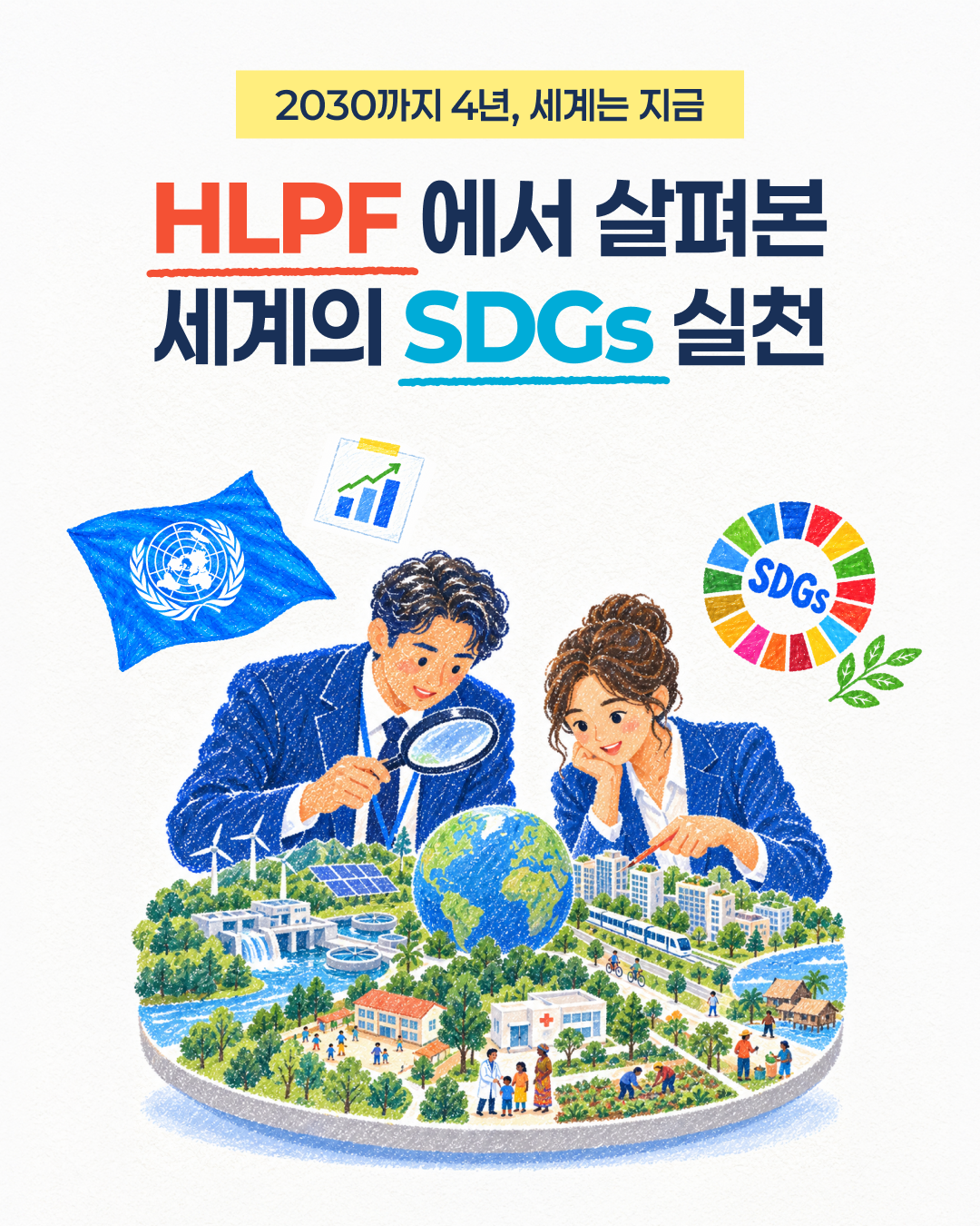 2030까지 4년, 세계는 지금. HLPF에서 살펴본 세계의 SDGs 실천.